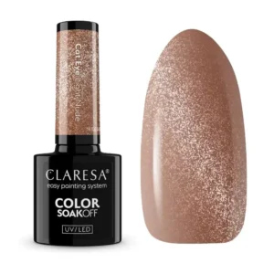 Esmalte Semipermanente Cat Eye Light Nude Claresa